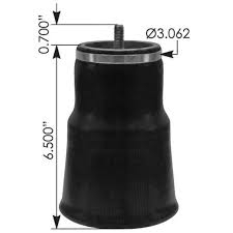 Durable Shock Absorber for Heavy-Duty Trucks, OEM 20463622