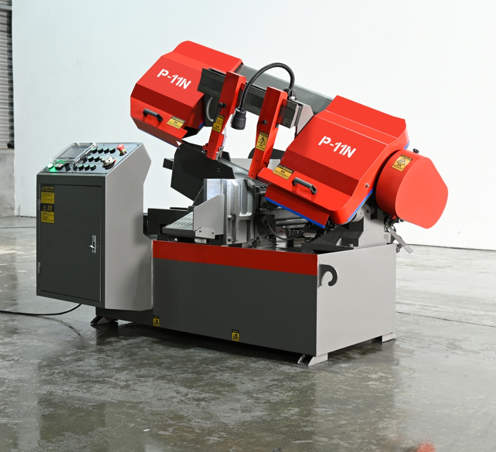 Ленточная пила GH4228 CNC для резки металла, ручная