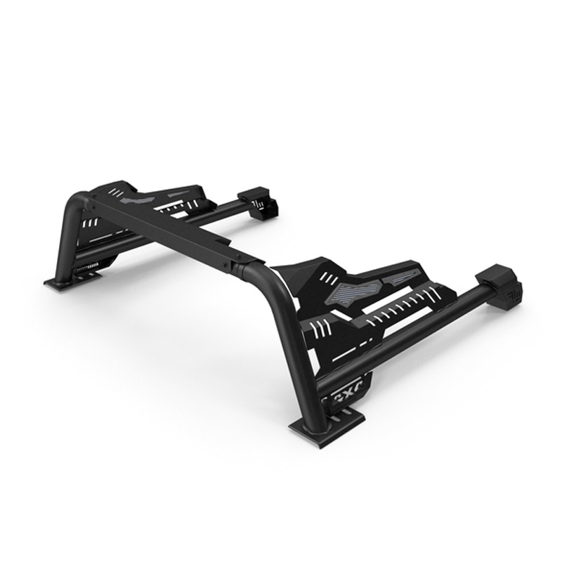 Pickup Truck Rack Black Classic off-Road Sport Roll Bar with Side Rails