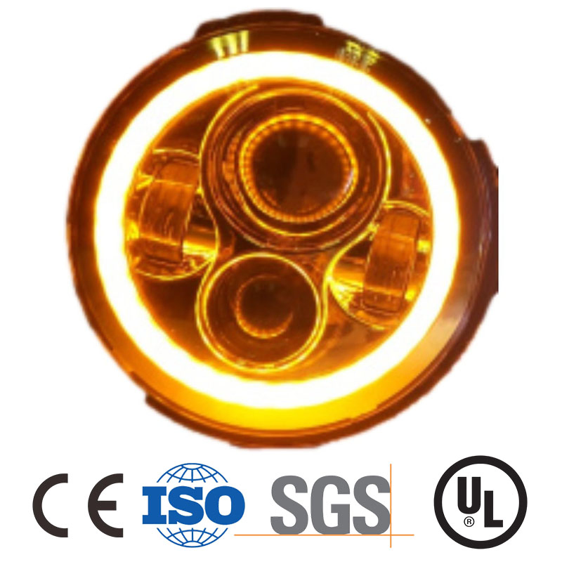 Круглая LED фара 7 дюймов для Harley Davidson