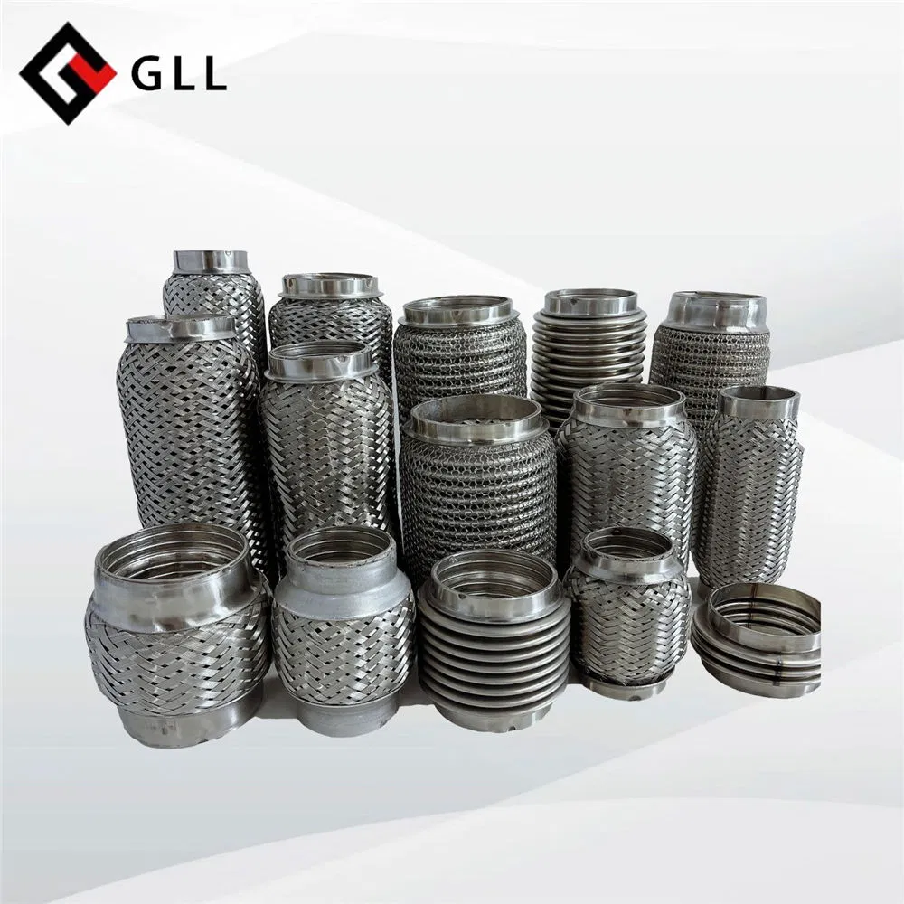 Гибкая гофрированная выхлопная труба из нержавеющей стали