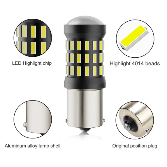 Светодиодные лампы BKR T15 T10 для поворотников автомобиля