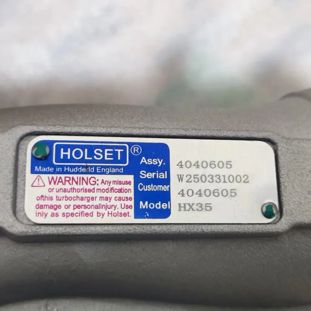 Турбокомпрессор Holset HX35 4040605 для Cummins и Iveco