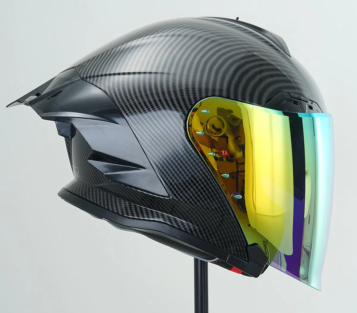 DOT Approved Dual Visors Open Face Full Face Motorcycle Helmet