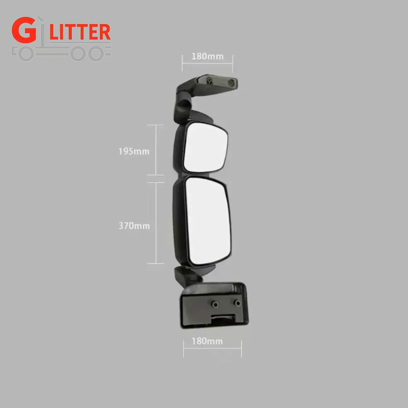 Sinotruk HOWO T5g/T7h Left Rearview Mirror Side Mirror Reverse Mirror Assembly Truck Spare Parts