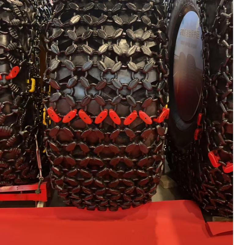 Цепи противоскольжения 23.5R25 для колесных погрузчиков