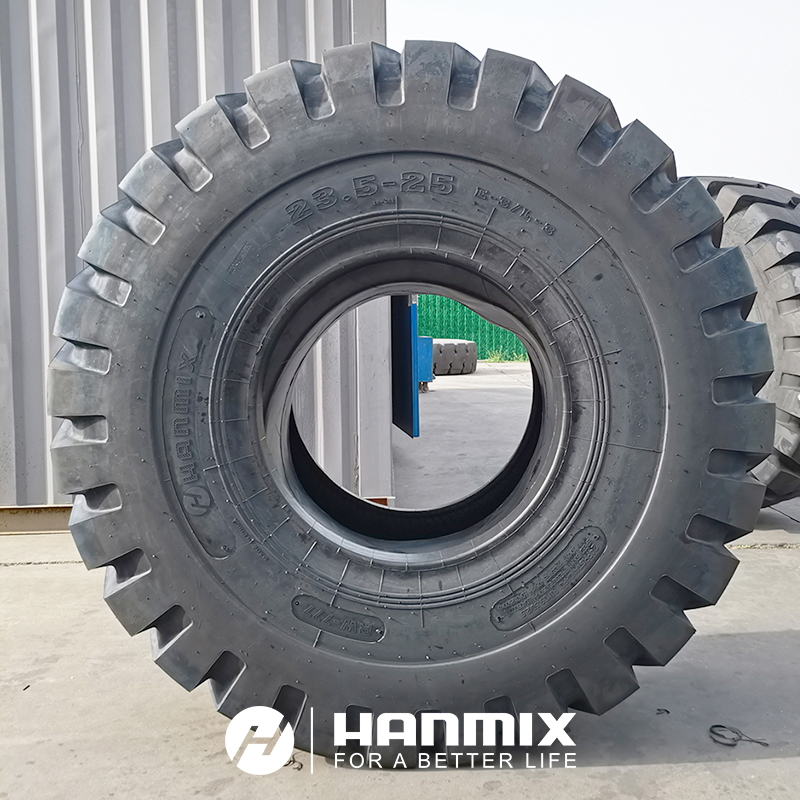 Hanmix OTR Otb Rubber Tire China Wholesale E3/L3 17.5-25 20.5-25 26.5-25 off Road Bias Heavy Chinese Neumaticos Agricultural Truck Tractor Loader Tyre Llantas