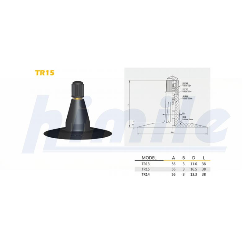Himile Tyres Inner Tube Motorcycle Tires Bicycle Tube Tyre, Tr13 Nr /Bu Light Truck Tyre Valve.