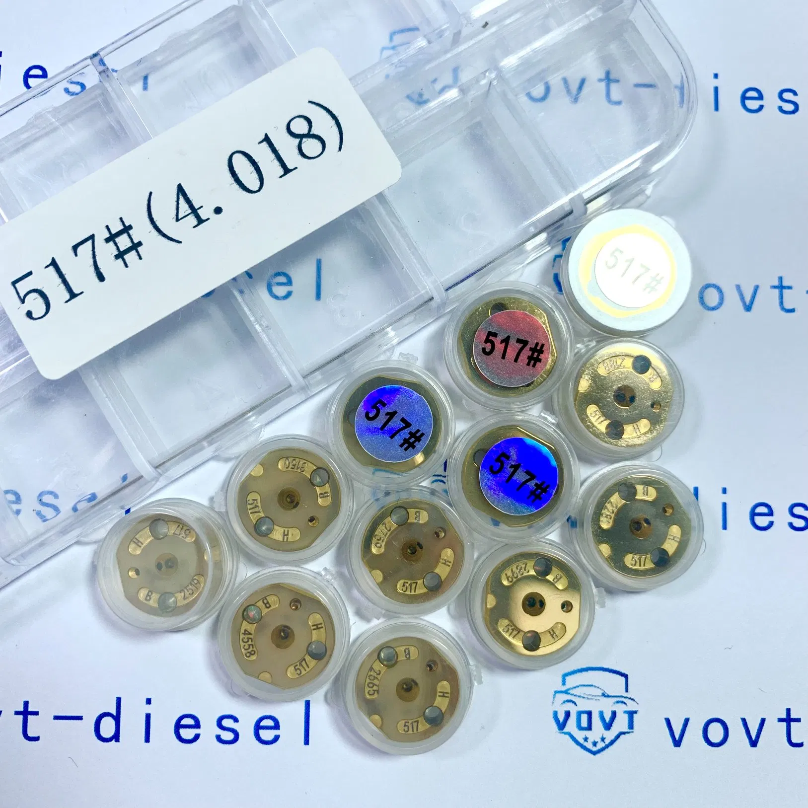 Durable Gold Orifice Plate 517# Valve Plate for Denso Injector 095000-560# 1465A041