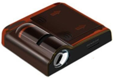 Беспроводной проектор лазерной подсветки логотипа на дверь авто