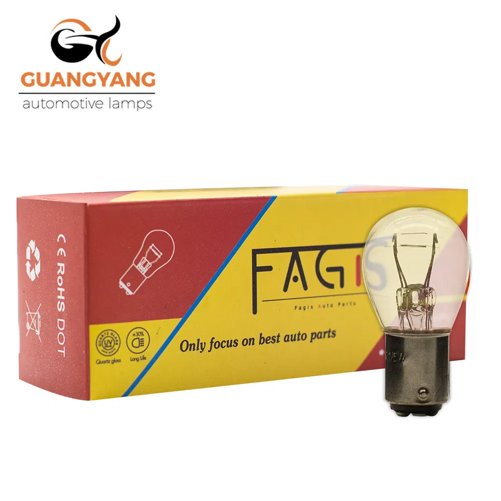 Автолампа галогенная S25 12V 21/5W BAW15D