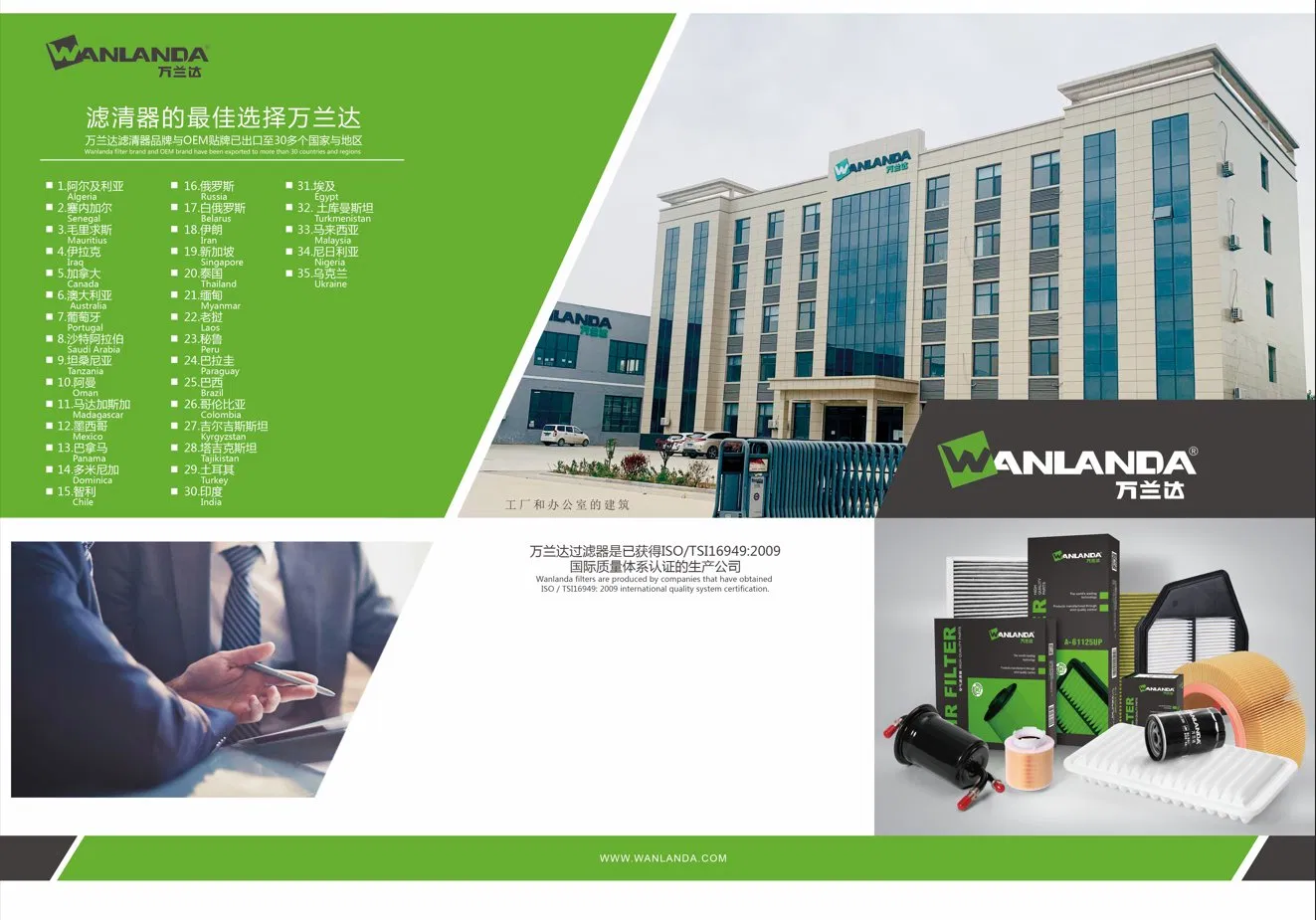 Wanlanda Brand OE No.: 90915-Yzze1 for Toyota for Geely