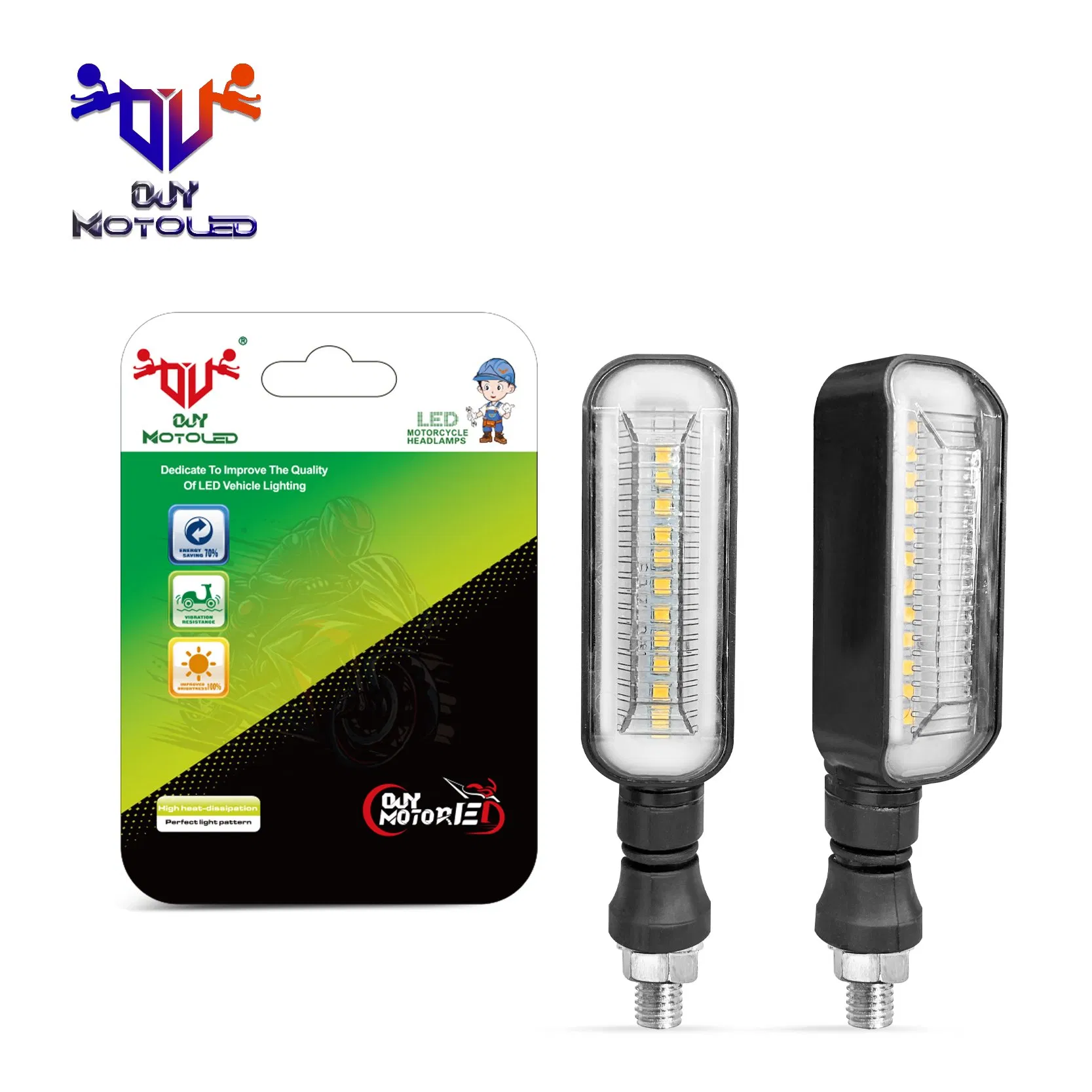 Универсальный светодиодный поворотник для мотоцикла