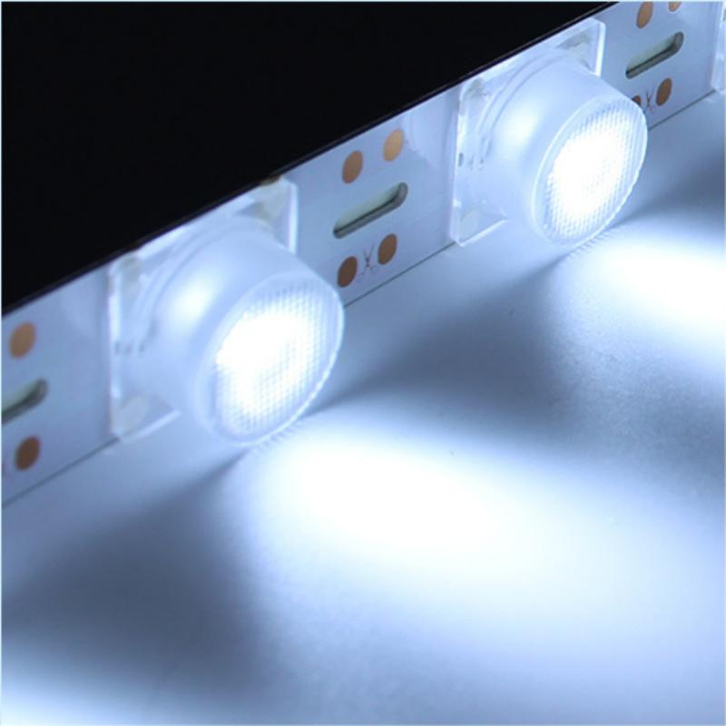 12V Soft Film Ceiling Advertising Carabiner Light Box Long Strip Light with Rolling Shutter Diffuse Reflection LED Rigid Bar