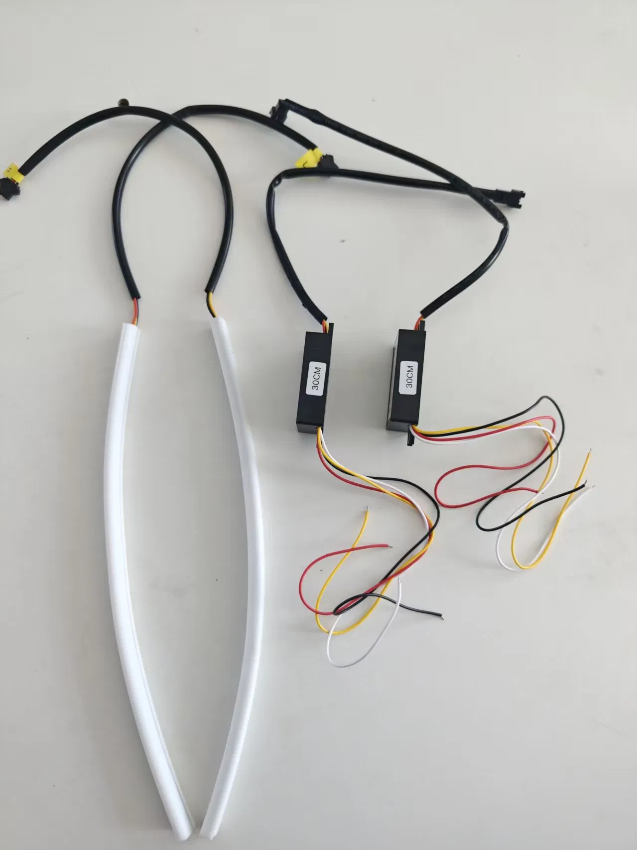 RGB Multi-Color Car LED Ambient Light Strip with Remote Control and Controller