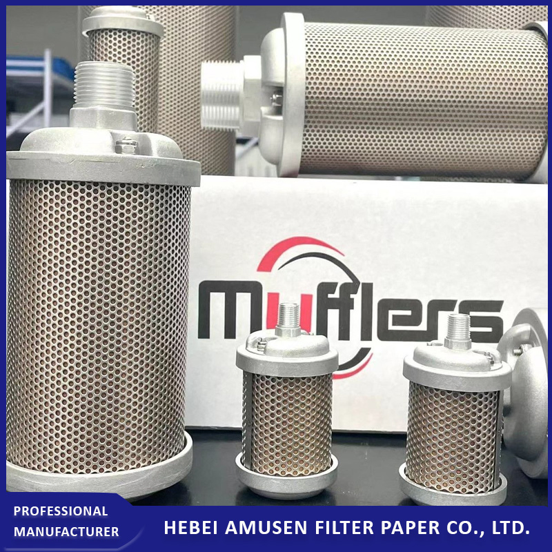 Глушитель выхлопа компрессора AMUSEN