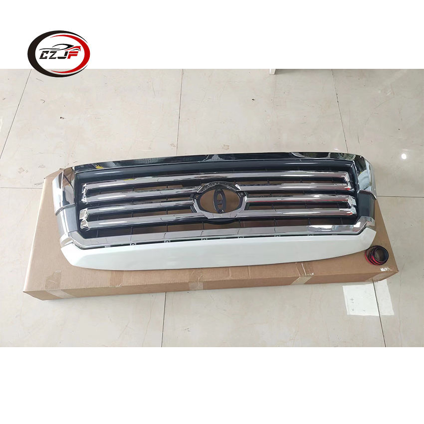Czjf Car Bumper Front Grille for Toyota Sequoia 2008 2009 2010 2011 2012 2013 2014 2015 2016 2017 2018 2019 2020 Body Kit Parts