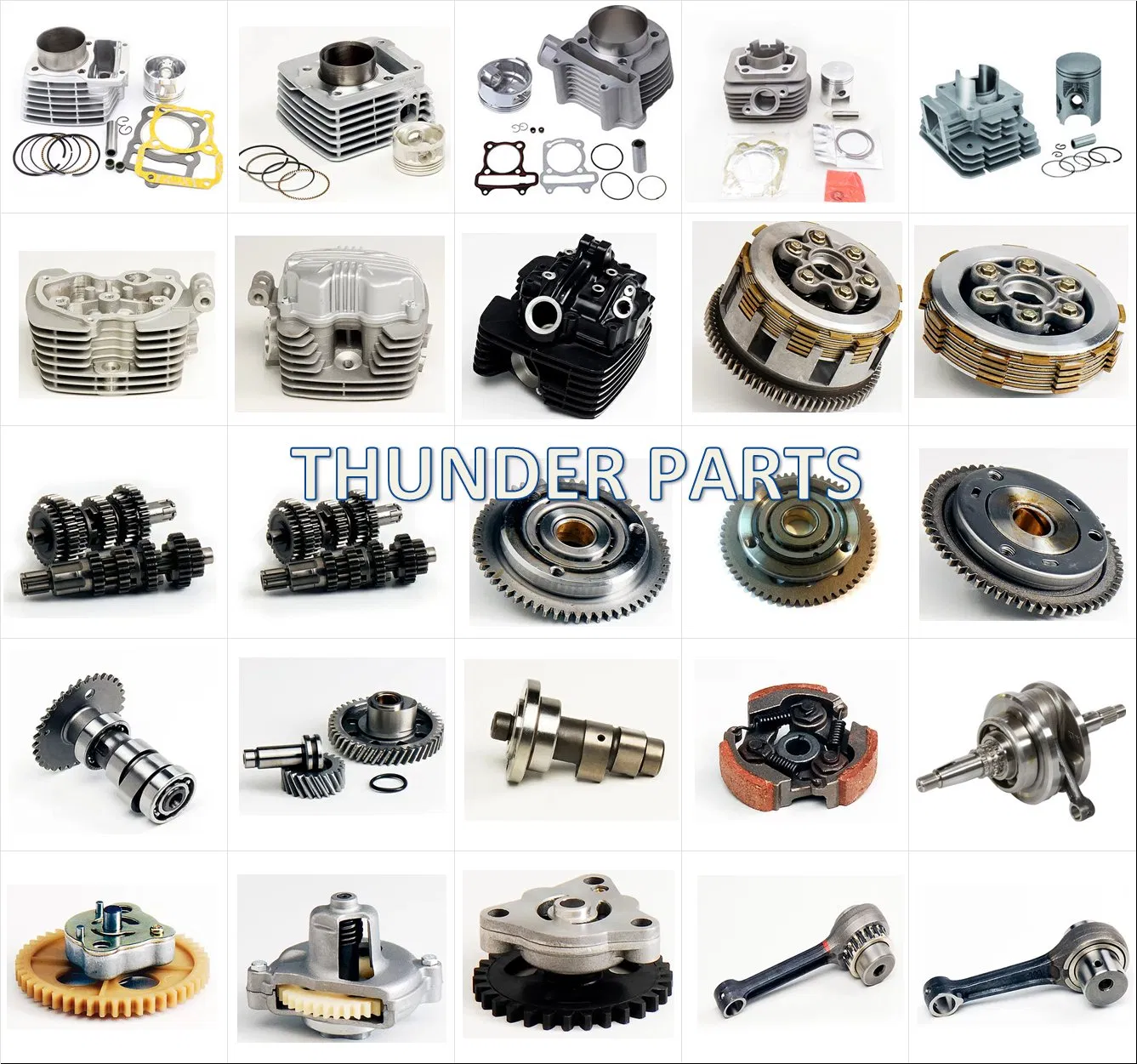 Motorcycle Body/Transmission for 50/70cc/110cc/125cc/150cc/Cg125/Gn125/Bm150/Suzuki/YAMAHA/Bajaj/Tvs/Scooter/Dirt Bike/Tricycle Engine Spare Parts