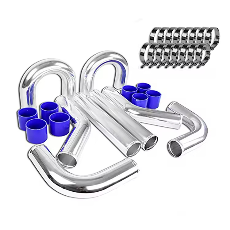 Набор труб интеркулера алюминиевый 2.5 дюйма