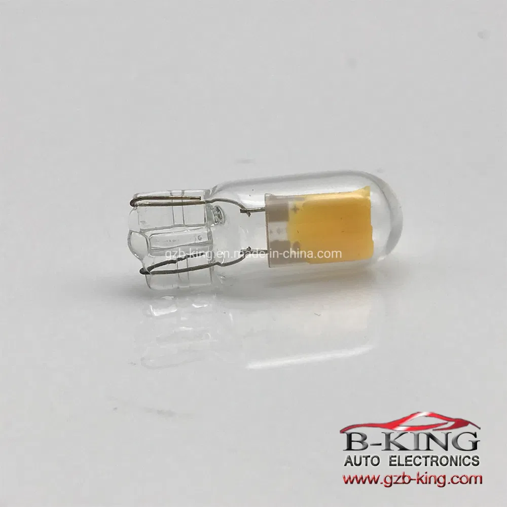 Светодиодная лампа T10 W5W 194 COB для авто