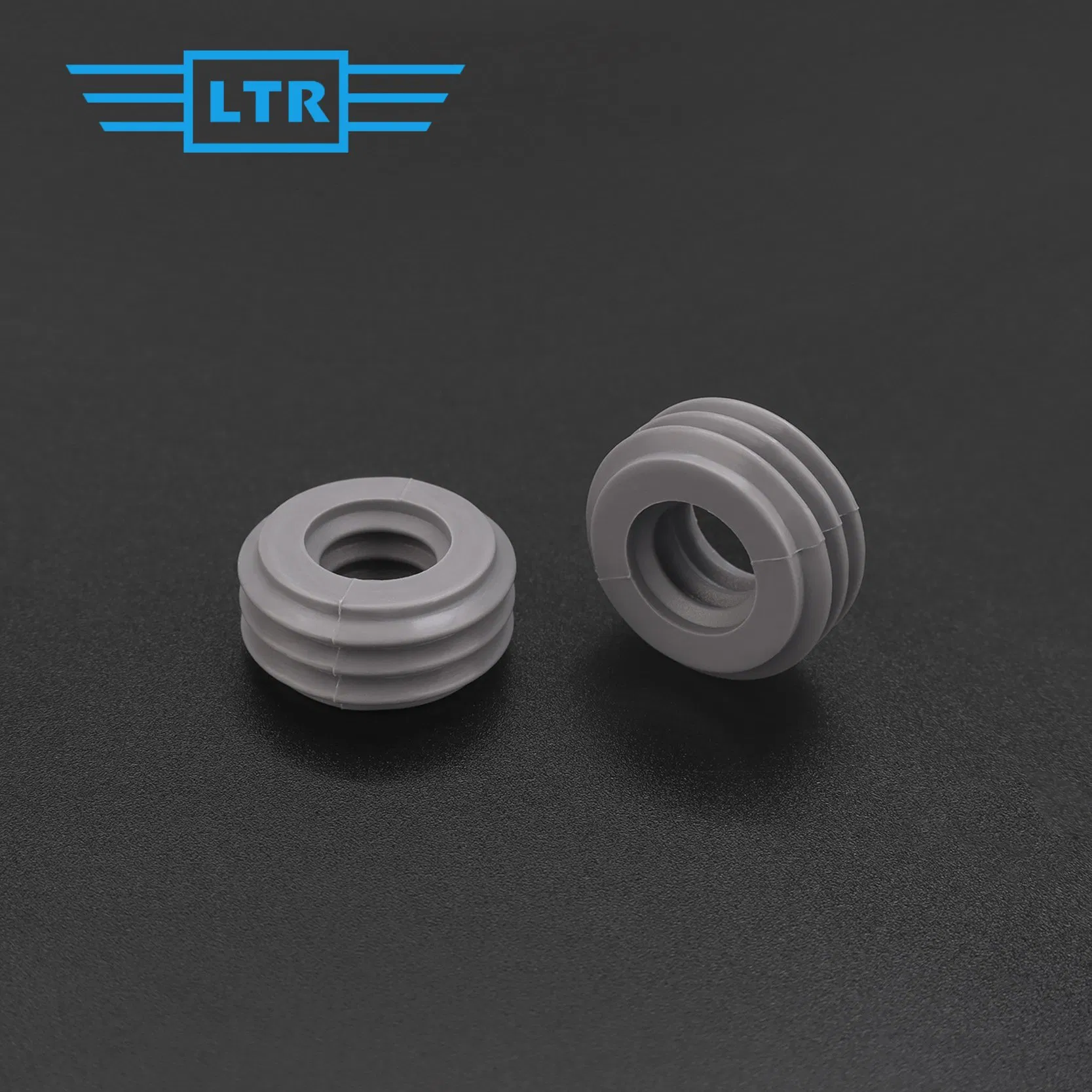 Customized NBR, FKM, EPDM, Silicone Rubber Grommet Protective Coil Cable Wire Protective Ring
