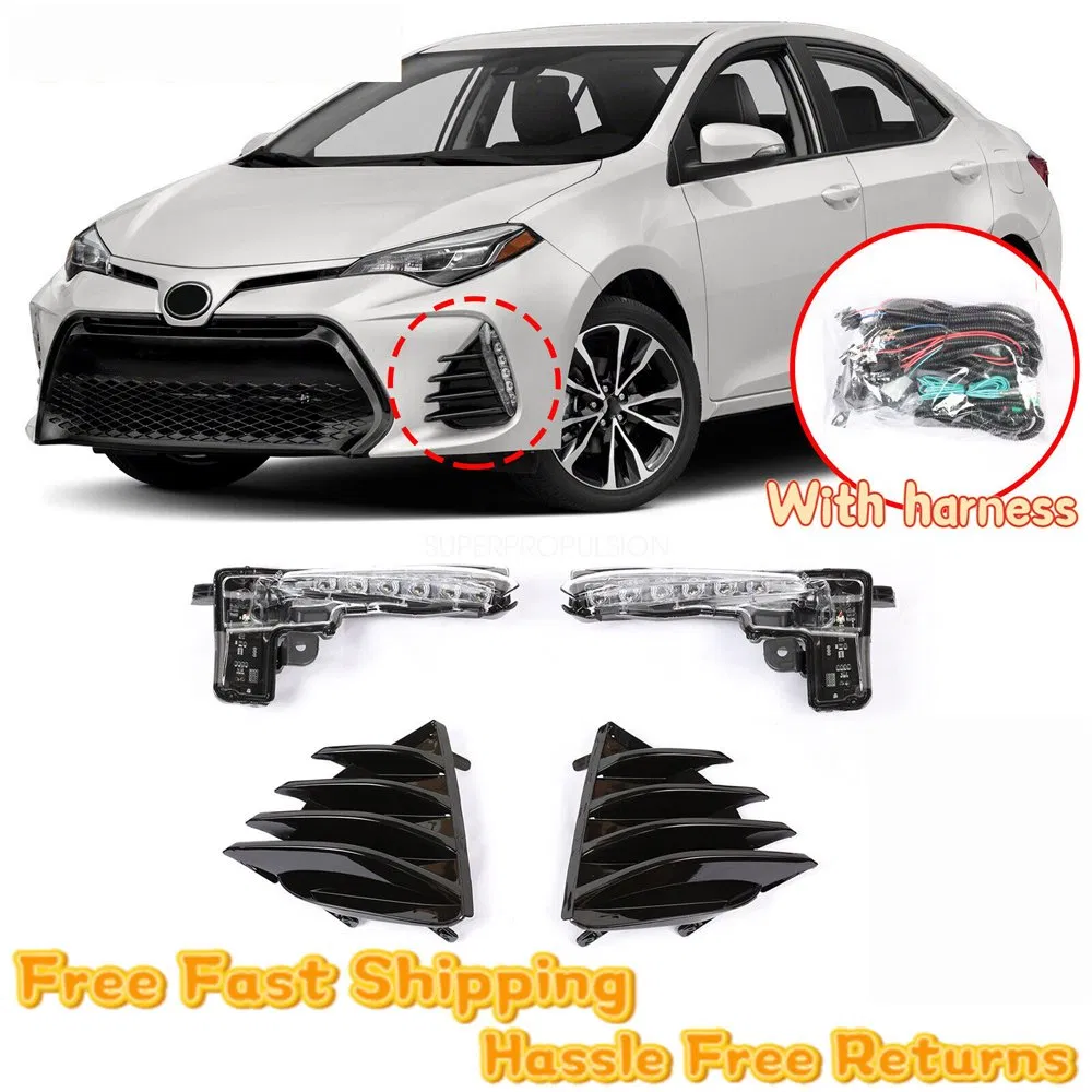 Противотуманные фары LED для Toyota Corolla 2017-2019
