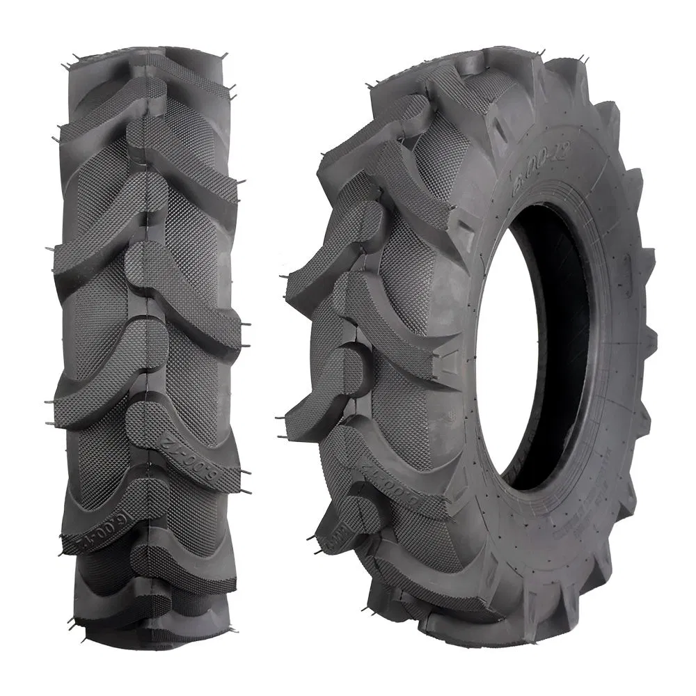 High Quality 6.00-12 Front Farm Tractor Tires 600-12 Use for Common Tractor and Mini Tiller.