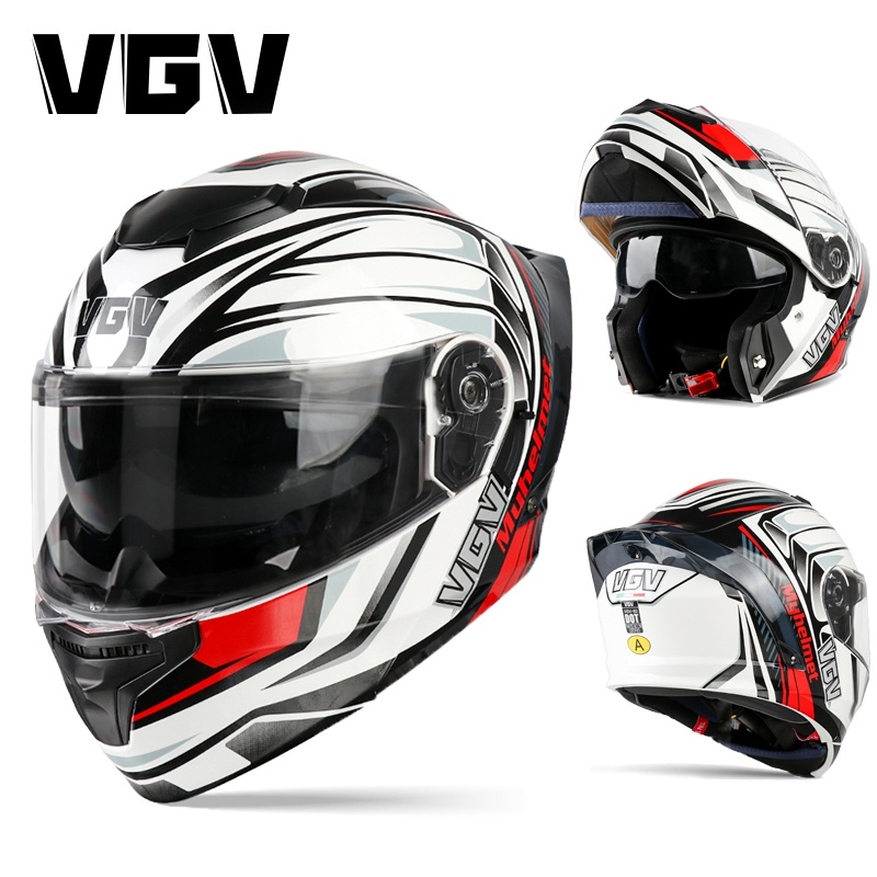 Vgv 92 The Aerodynamic Design of The Flip-up Helmet Makes Riding Smoother