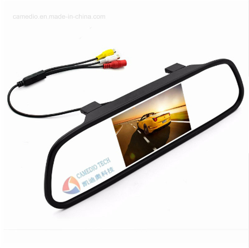 HD 5" TFT LCD Mirror Car Parking Rear View Monitor