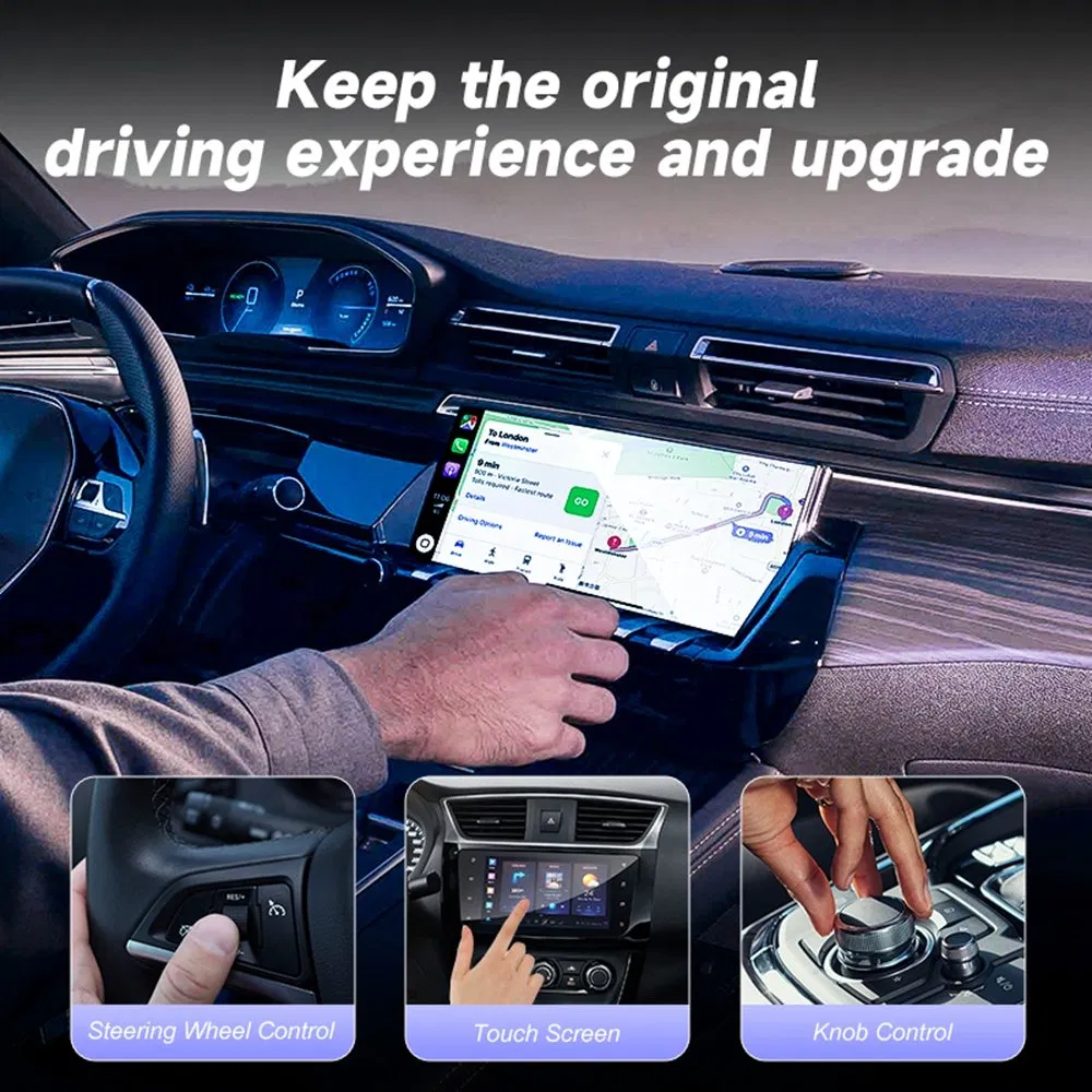 Адаптер 2 в 1 Carplay и Android Auto беспроводной