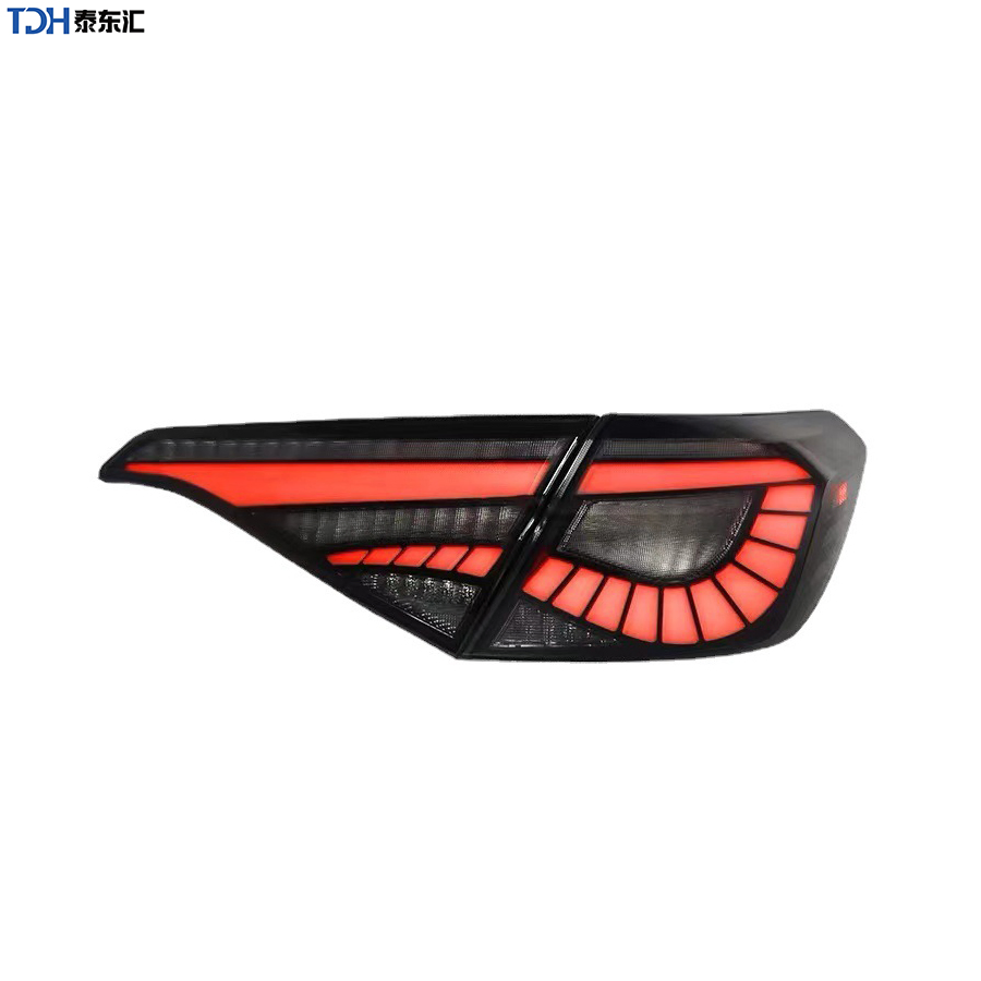 Car LED Taillight for Honda Civic 11th Dragon Scale Style Tail Light Rear Lamp Dynamic 2021-2022