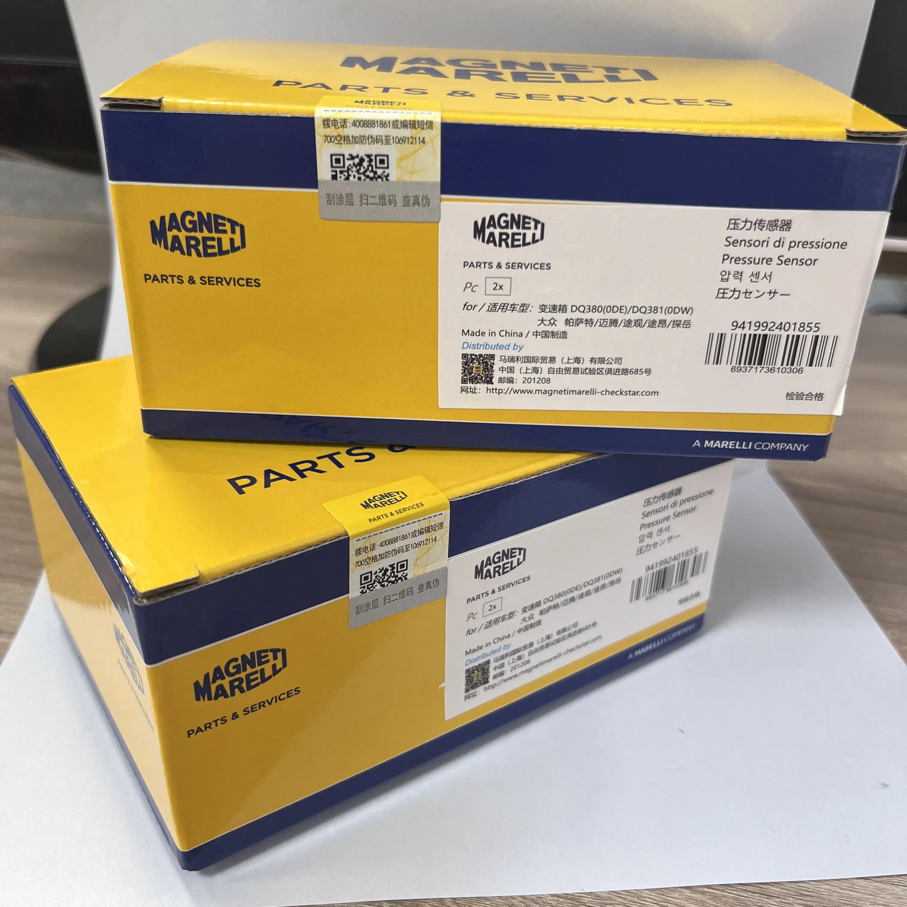 Automatic Transmission Parts 0de Dq380 0dw Dq381 Pressure Sensor Switch for Volkswagen Magotan Tiguan