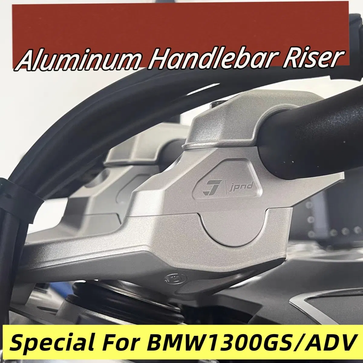 Bmwr1300 GS/Adv Handlebar Raisers Height up Adapter Clamp Handle Bar Kit