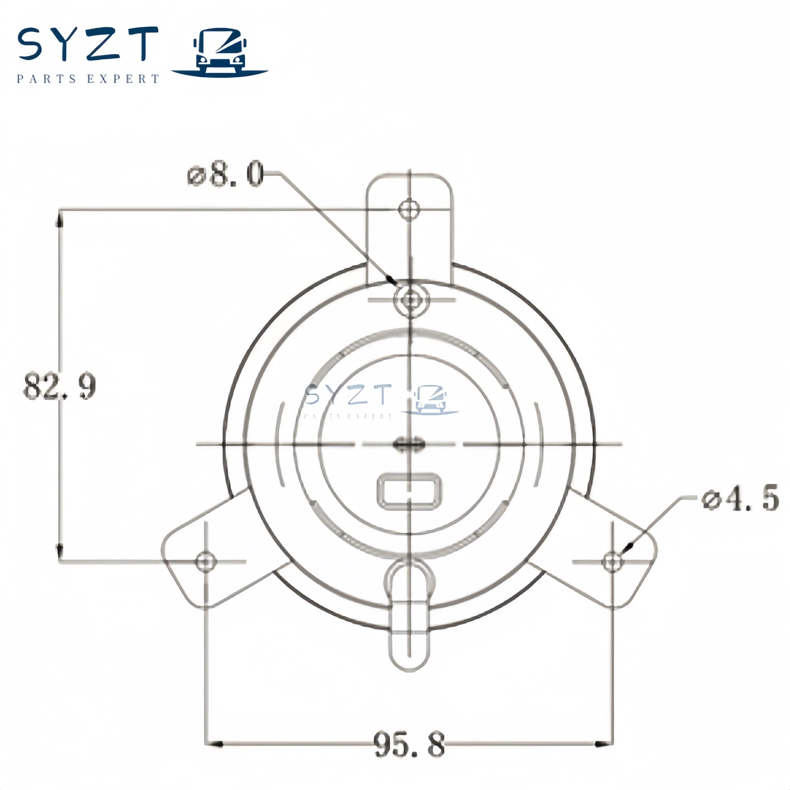 Передние противотуманные фары H11 для автобусов
