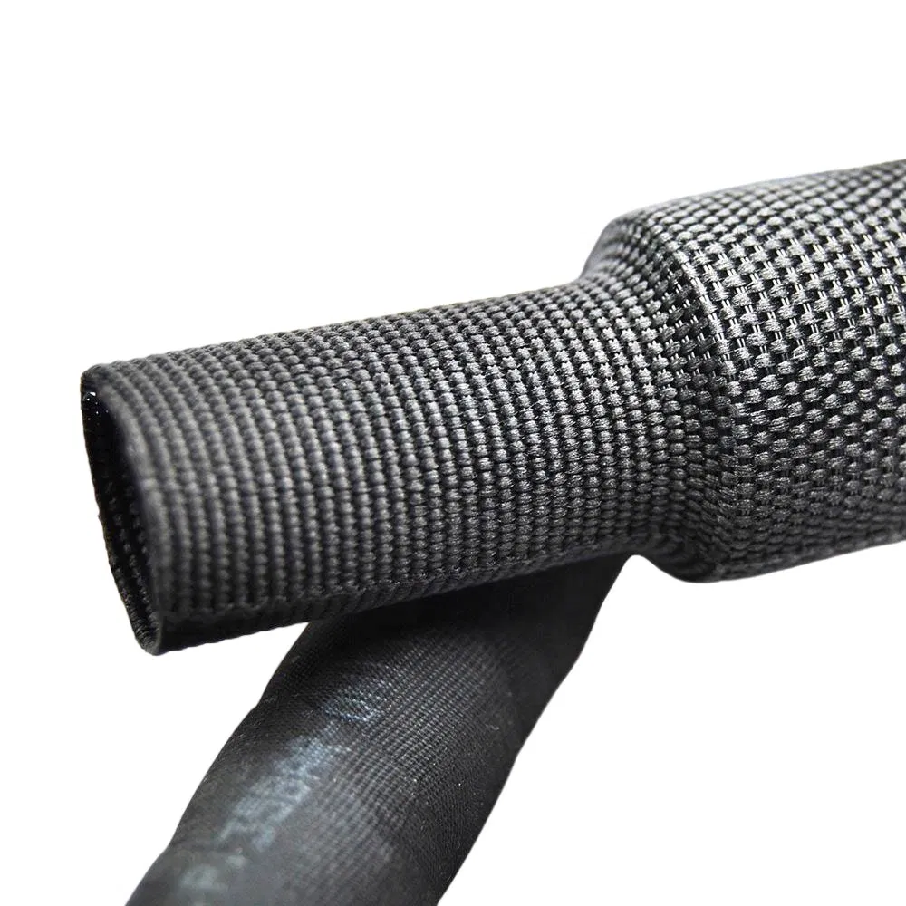 Woven Fabric High Temp Wire Insulation Sleeve Heat Shrink Tube for Industrial