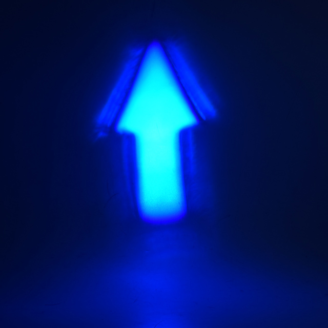 Синий светодиодный прожектор 9W для погрузчика