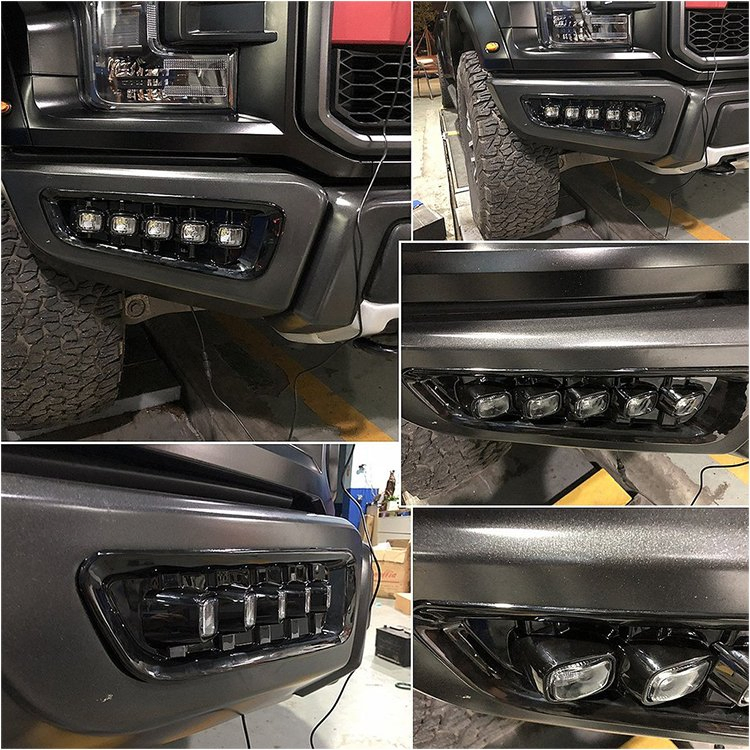 Светодиодные противотуманные фары с поворотником для Ford F-150 Raptor 2017-2019