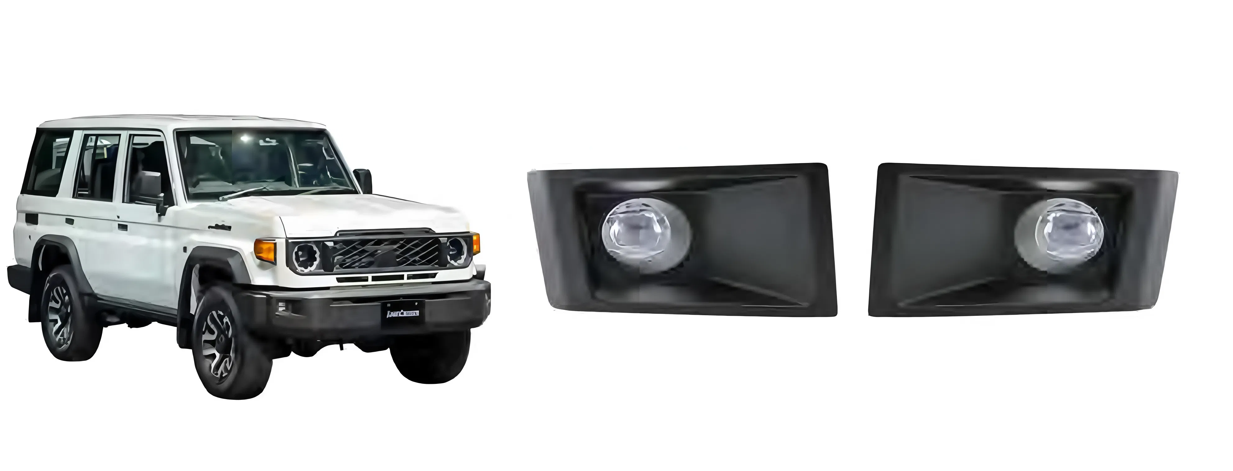 Противотуманные фары LED для Nissan Frontier 2024+