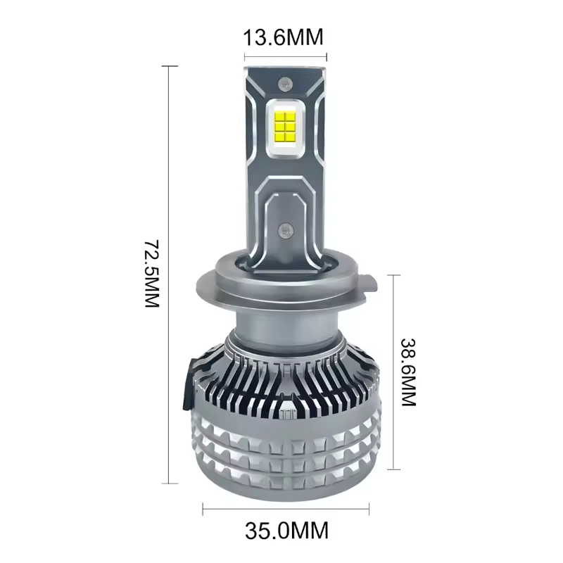 Tk-Y8q Car LED Headlight 136W 13600lm 9-36V 6 Wick LED Headlamp Bulb H4/H13/9004/9007 Car Headlamp Canbus Compatible