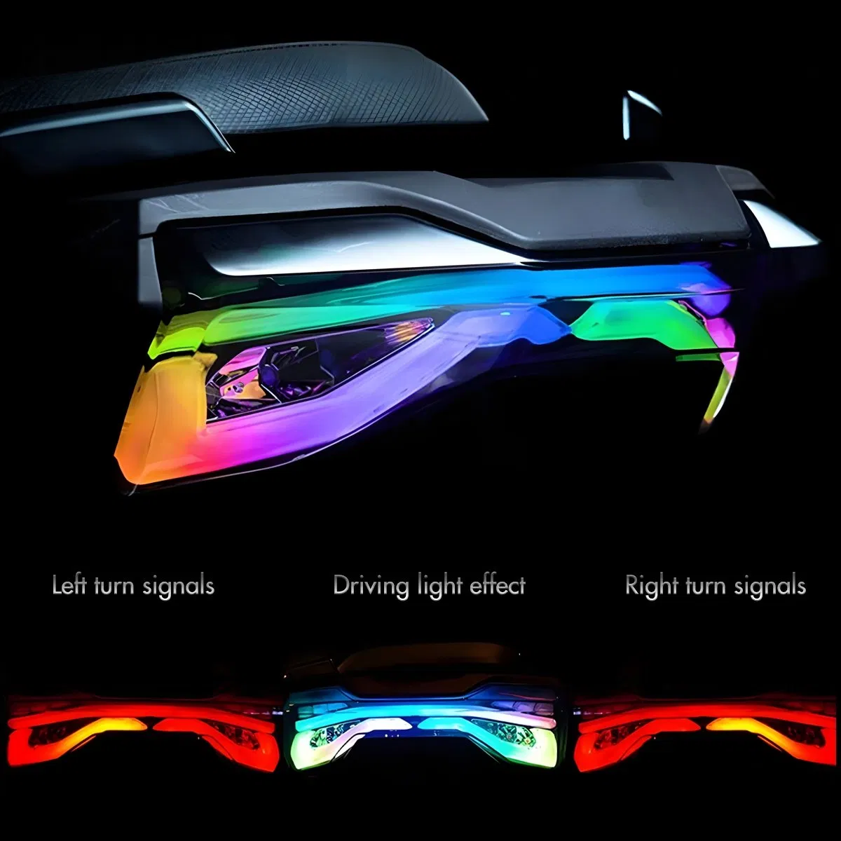 Светодиодный стоп-сигнал Adv160/Adv150 RGB для Honda