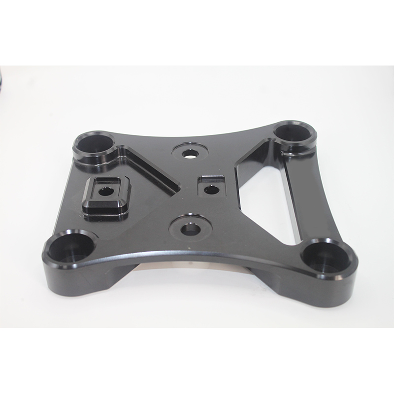 Custom Precision CNC Machined Aluminum Motorsport Front Post Mount Bracket Die Casting