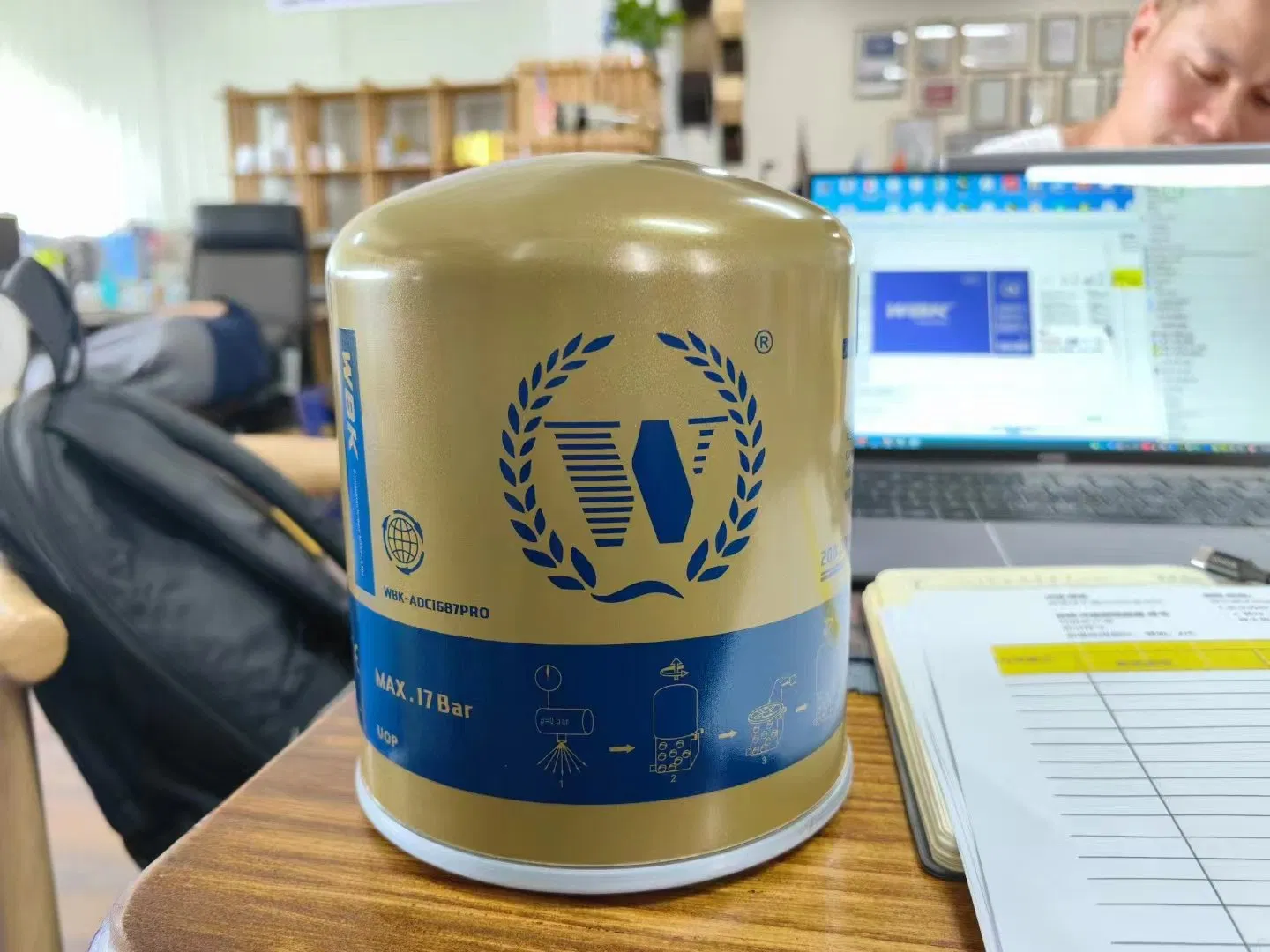 Воздушный фильтр-осушитель WBK Golden для грузовиков