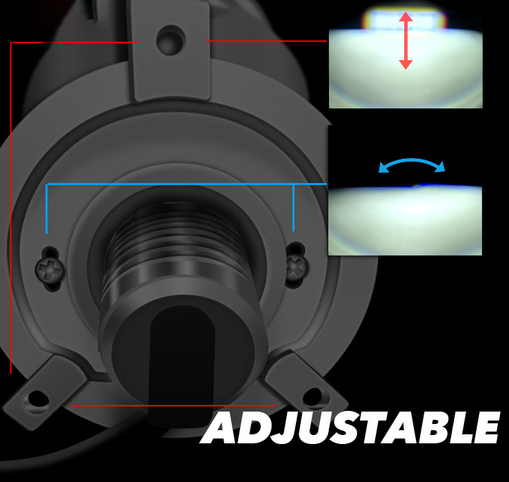Лампы Raych A82K H4 LED 80W 9000лм для авто и мотоцикла