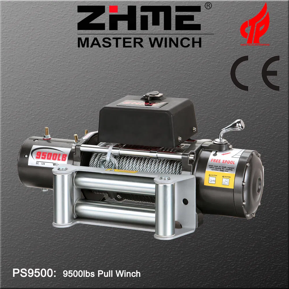 9500lbs Pull DC 12V Electric Winch with Wire Rope