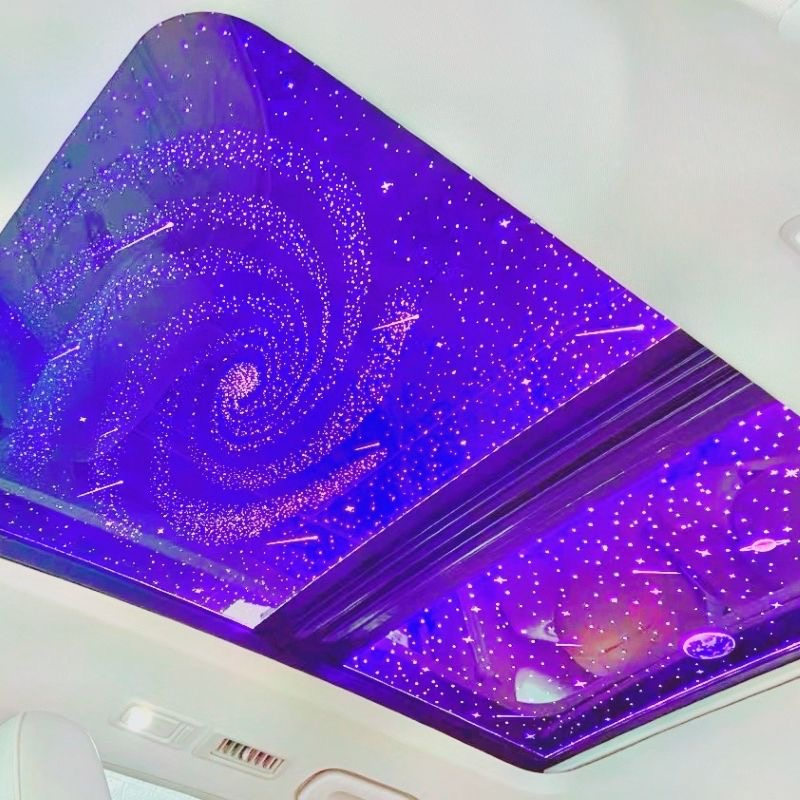 Плёнка звёздное небо для авто с RGB подсветкой