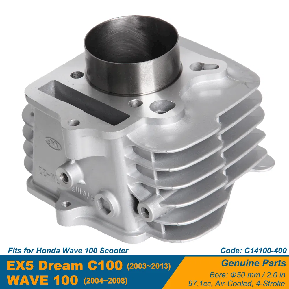 Комплект цилиндров для скутеров Wave 100sr, EX5 Dream, C100