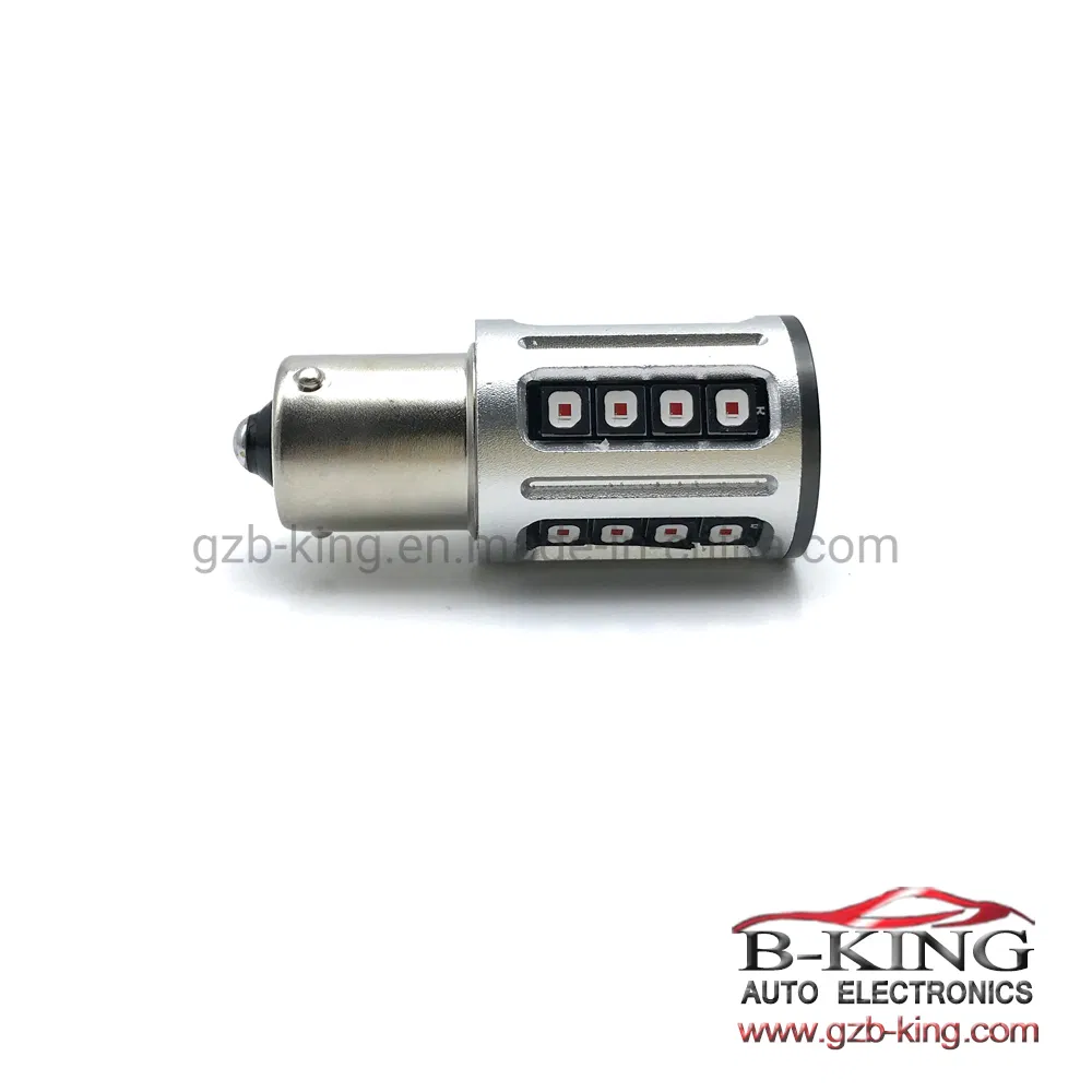 Светодиодная лампа указателя поворота BAU15s PY21W Amber