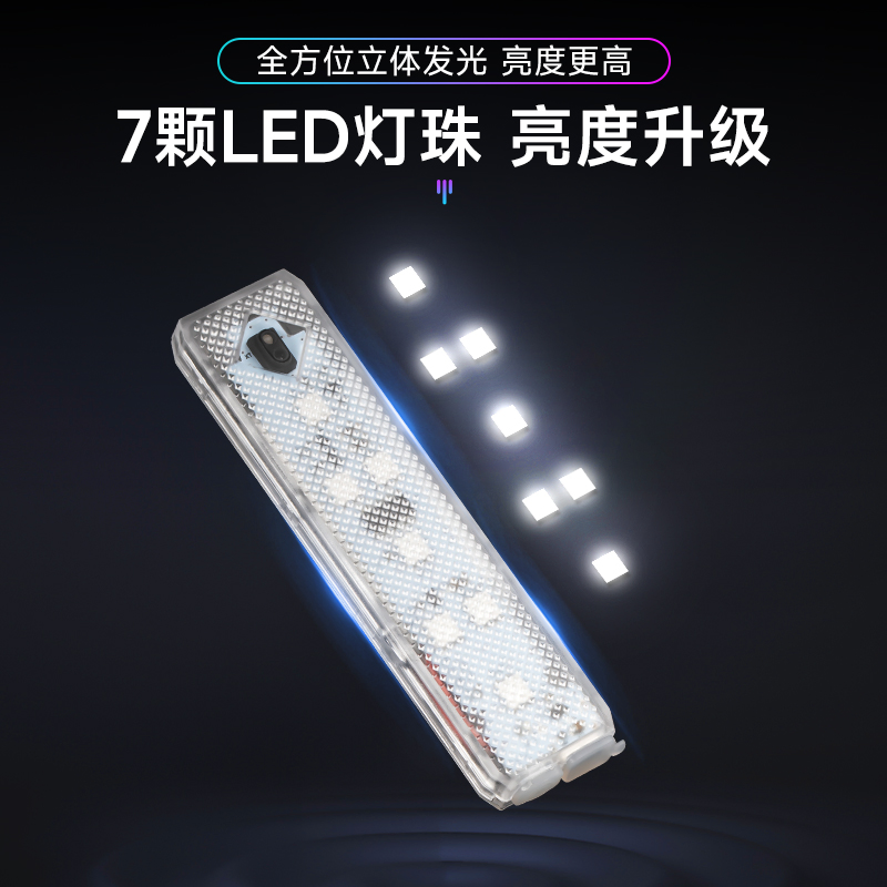 Беспроводная светодиодная лампа для дверей авто с датчиком