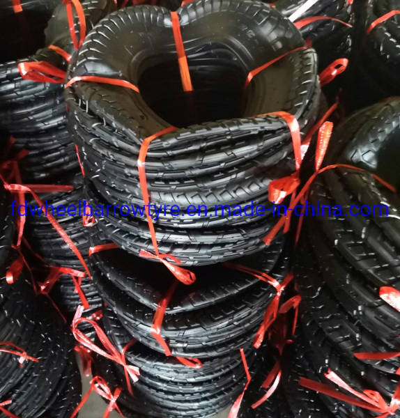 Шина 3.50-8 для тачки с грунтозацепным протектором