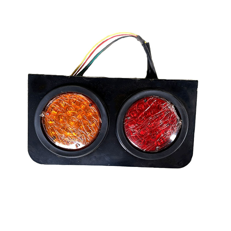 12V/24V LED Truck and Motorcycle Rear Tail Lights Square Trailer Turn Signal Lights EV Motorcycle Parts & Accessories